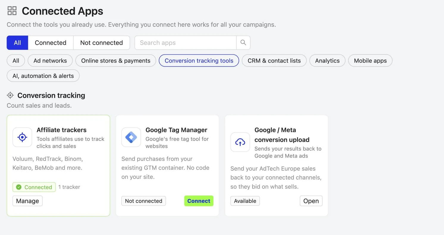 Conversion Upload: Results sent back to Google and Meta