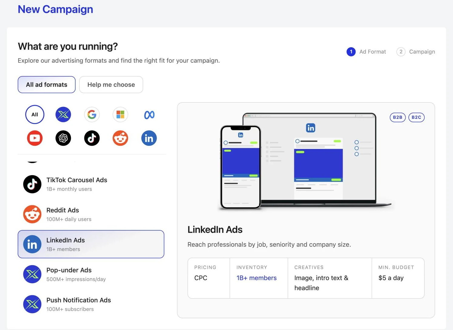 LinkedIn Connector: Reach people by job and company size