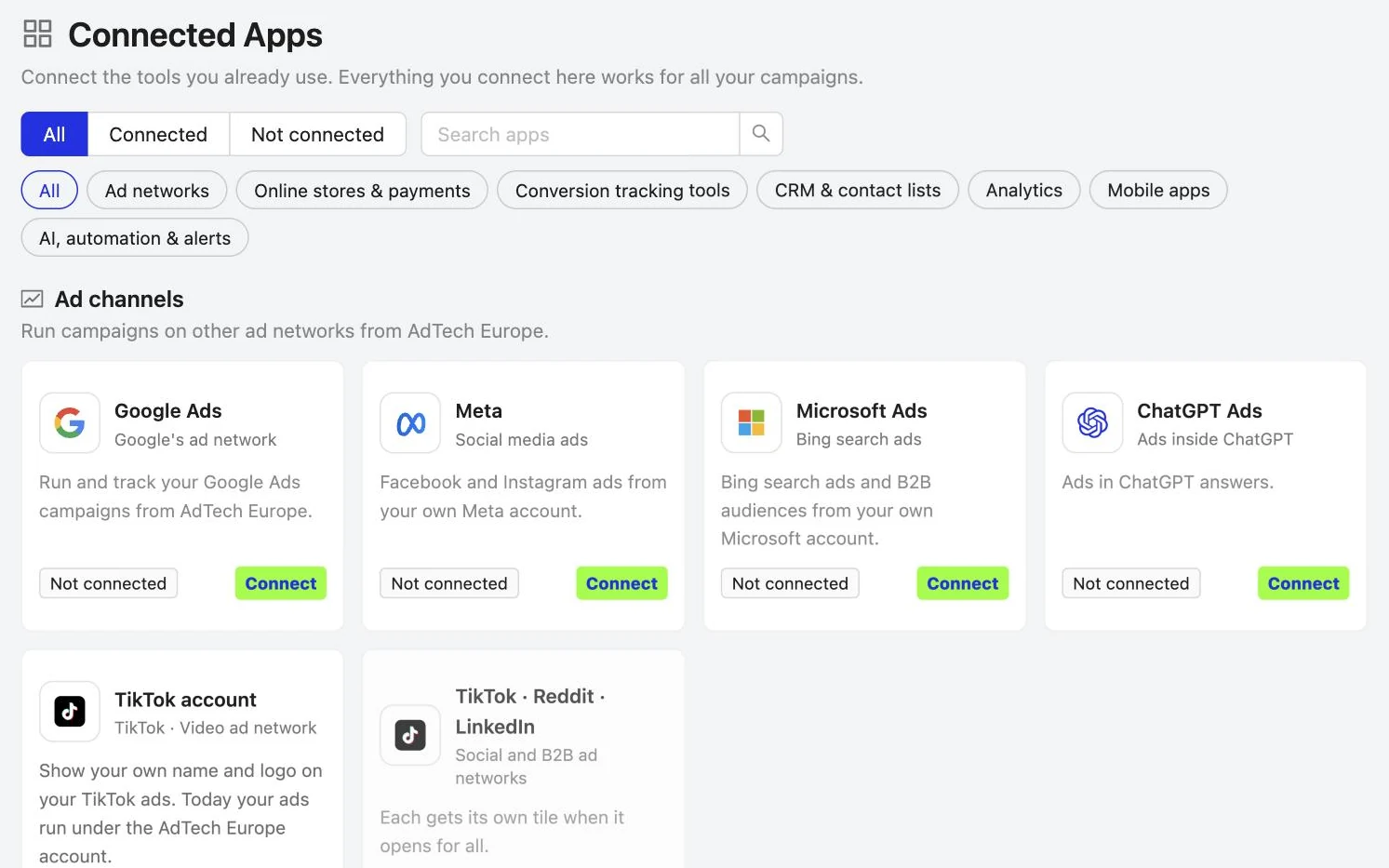 LinkedIn Connector: One place for every channel