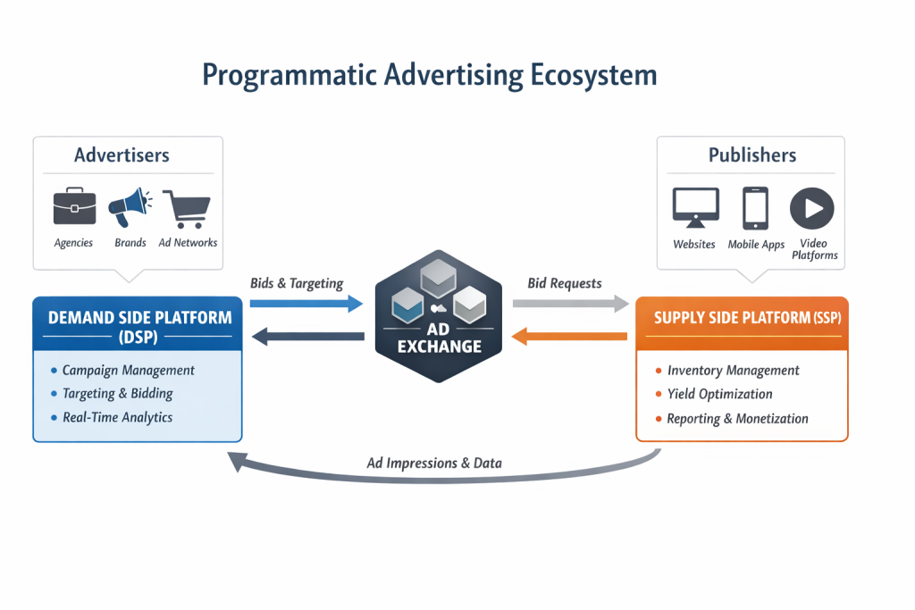Programmatic advertising ecosystem overview