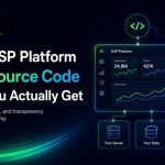 AdTech Europe feature image for teams who want to buy DSP platform with source code, showing dashboard control, data, servers, and integrations.