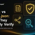 ads.txt, app-ads.txt, and sellers.json explained feature image showing verified supply chain authorization for programmatic buyers.
