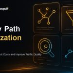 Supply path optimization featured image showing a DSP dashboard tracking programmatic supply paths and SSP connections
